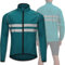 Veste de cyclisme d'été pour homme, résistante à l'eau, respirante, légère, à séchage rapide, manteau coupe-vent pour moto, protection solaire, coupe-vent réfléchissant pour VTT, vélo,Blue-EU 2XL