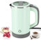 Kinberry 800ml Light Green Electric Kettle Lid, Removable Lid for Easy Cleaning, Stainless Steel Electric Kettle Lid for Fast Boiling and Safety