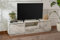 Dmora Mobile Porta TV Lovere, Credenza da Soggiorno, Armadio Basso per TV, Base Parete attrezzata, 160x30 h42 cm, Marmo