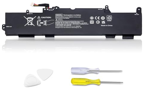 SS03XL 933321-855 Batterie Compatible avec HP EliteBook 735 745 830 840 G6 EliteBook 730 735 740 745 830 836 840 846 G5 ZBook 14U G5 G6 Série SS03050XL-PL 932823-171 HSN-113C-4 932823-421 HSN-112C
