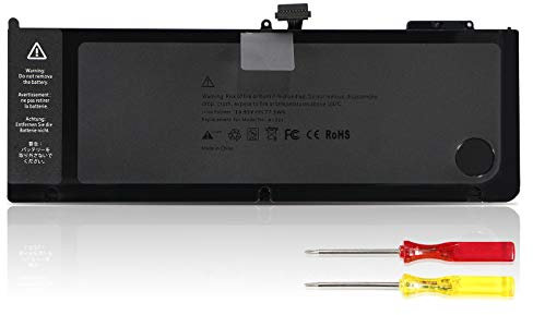 K KYUER 77.5Wh A1321 Batteria per MacBook Pro 15 15.4 A1286 (Only Mid 2009 2010) EMC 2324 2325 2353 MB985LL/A MB985F/A MB986LL/A MC118LL/A MC371LL/A MC371B/A MC372LL/A MC373LL/A MC373B/A 9-Cell