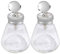 2 Leere Glas Dispenser Pumpflasche Presseflaschen für Cleaner, Nagellackentferner