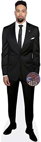 Ashley Banjo (Black Suit) Silhouette en carton Grandeur Nature