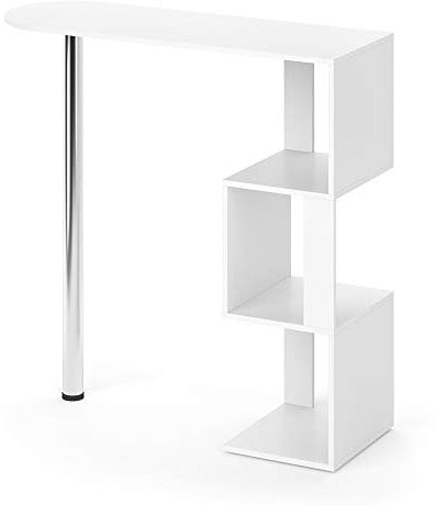 Vicco Bartisch Vincent, Bartresen für Esszimmer, Weiß, 113 x 40 cm