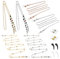 Anyasen Brillenkette 6 Stücke Brillenkette Gold Brillenkette Silber Sonnenbrillenkette Brillen Ketten Damen Brillen Kette Brillenbänder Brillen Brillen Schnur Brillenband, (Gold, Silber, Roségold)