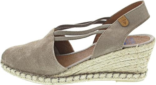 VERBENAS Wedges Maika Serraje Piedra