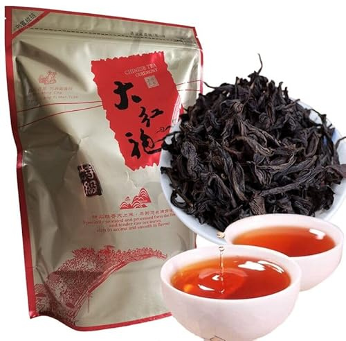 250g / Beutel Da Hong Pao Oolong Tee Große Rote Robe Oolong-Tee Grüner Lebensmittel Wuyi Felsentee (1 Beutel)