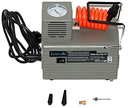 Cannon - Compresseur d'air pour balles de football, basket-ball, handball, gonfleur de pneus de voiture et vélo 220 V, 4 bars