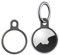 Stouchi AirTag Schlüsselanhänger [1Pack] Rostfreier Stahl Air Tag Case Holder Cover mit 1 Schlüsselanhänger Einfache Einrichtung Schlankes Design für AirTags Key Finder Air Tags Zubehör