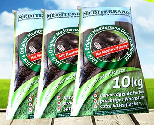 Mediterrano Talpa Stop 2 in 1 – La soluzione più efficace contro talpe e arvicole 10 kg