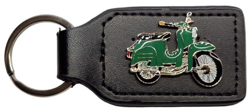 Lenimia MOTORRAD-SCHLÜSSELANHÄNGER für Simso Schwalbe gr. KR-51, keychain keyring Ersatzschlüssel Motorrad-Schlüssel Biker-Schlüsselanhänger