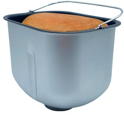 Brotbackeimer, Aluminiumlegierung, Brotfass zum Mischen von Brot, wiederverwendbar, Ersatzteil, Backfass Brot zum Mischen von Mehlteig