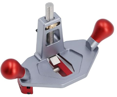 ZAWELIYO Bench Hand Router Plane, Router Plane Handheld Grooving Tool Aluminium Alloy Bench Hand Router Plane for Woodworking, with High Speed Steel Blade