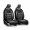 XTRM-CAR Sitzbezüge GT Ergonomic für C-MAX - Hochwertige Autositzbezüge - 2 STK - GT SCHWARZ