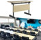 PVYGDXYI Zusammenklappbarer Konferenztisch, rechteckiger Konferenztisch für 2–9 Personen, Seminartisch für Büro, Konferenzraum (1, 140 cm L x 54,9 cm B x 74,9 cm H)