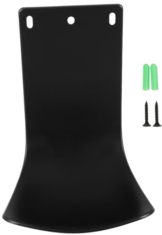 Nachfüllbare Abtropfschale für Flaschen aus Kunststoff, Schwarz | Stabile Seifenschale, Leicht zu Reinigen, Einfach Zerlegbar, Verhindert Tropfen, für Bad und Dusche