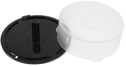 DIYEAH Contenitore per CD Dvd Trasparente Organizzatore Porta Dischi per Dischi Facile Accesso e per Conservare e Ottimizzare Spazio