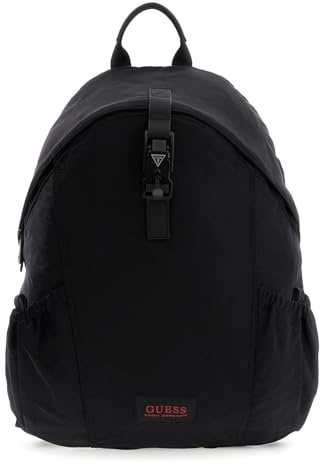 GUESS Rucksack Freizeitrucksack mit Laptopfach Dubai Backpack Black schwarz