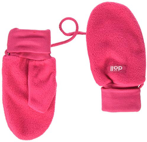 Döll Baby-Mädchen Fausthandschuhe Fleece Fäustlinge, Rosa (Raspberry Sorbet 2210), 1 (Herstellergröße: 1)