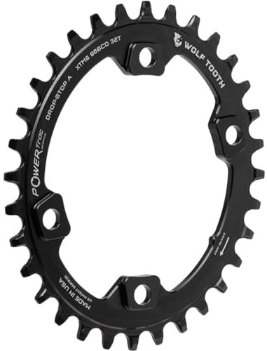 Wolf Tooth XTR M9000 96 BCD Plato, Negro, 30