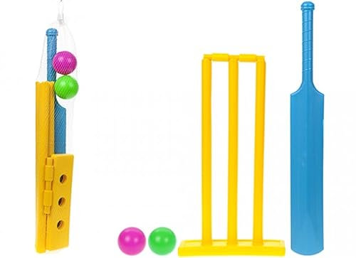 PMS Cricket-Set in Netztasche, 58,4 cm