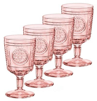 BORMIOLI ROCCO Bormioli Romantic Lot de 4 verres Rose cl