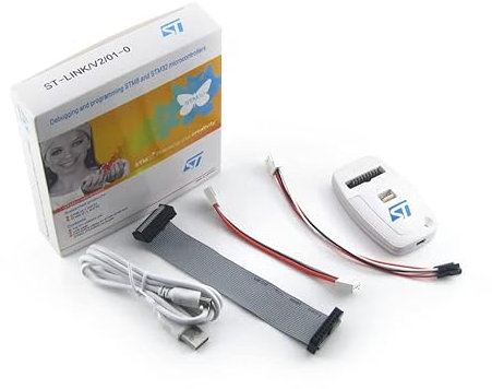 Waveshare ST-LINK / V2 CN for STM32 STM8 MCUs USB JTAG SWD In-Circuit Programmer Debugger Emulator