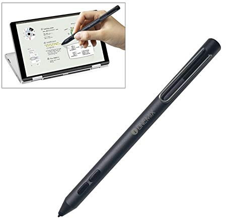 ZZjingli ONE-NETBOOK 2048 Levels of Pressure Sensitivity Stylus Pen for OneMix 3 Series (WMC0251S & WMC0252B & WMC0253H)(Black) (Color : Black)