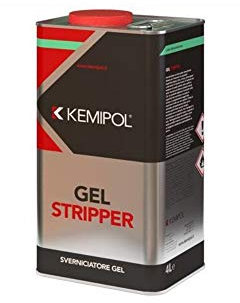 SVERNICIATORE GEL STRIPPER KEMIPOL RIMUOVE VERNICI SMALTO UNIVERSALE ECO 4 litri