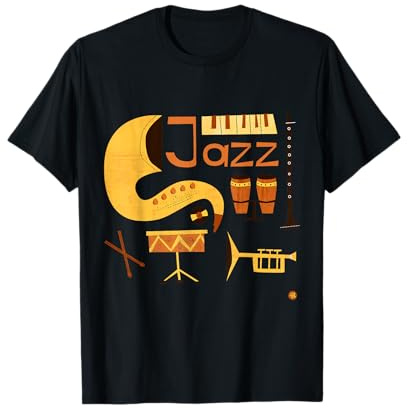 Vintage Jazz Music T-Shirt