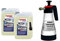 SONAX Schaum+Wasch-Paket: XTREME RichFoam Shampoo (2 x 5 Liter) mit reichhaltiger Aktivschaum-Formel + FoamSprayer (1 Liter) | Art-Nr. 07685000