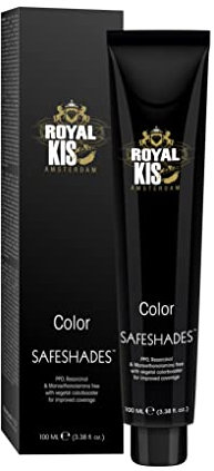 Royal KIS SafeShades - permanente Haarfarbcreme - 100 ml - 10N - hohe Deckkraft, langlebige Farbe und natürlich glänzendes Haar - ohne PPD, MEA und Resorcinol