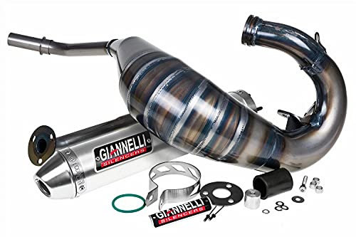 Auspuffanlage Giannelli Enduro mit Zulassung, Aluminium für Husqvarna WRE 125 05-08 / SM 125 05-08