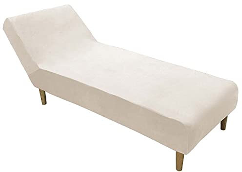 Samt Chaise Luxus Chaise Bezug Für Chaiselongue Chaise Lounge Cover Liegesessel Stuhlbezug Elastische Relaxliege Deluxe Stuhlbezüge (Color : G)