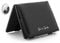 Jaimie Jacobs Flap Boy AirTag Edition Magic Wallet mit Münzfach Echtleder (Carbon)