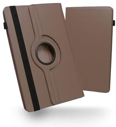 UC-Express Tablet Schutzhülle - kompatibel mit Allen 10-10.1-10.2-10.3-10.4-10.5-10.6-10.8-10.9-11 Zoll Geräten - 360 Grad Hülle für Tablets - ultradünne Tablettasche - Tablet Case, Farben:Braun