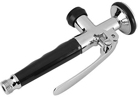 Grifo Piña o alcachofa para Grifo ducha en cocina industrial para fregadero de hostelería. Repuestos para grifos ducha de cocinas de restaurantes. (Color Negro))