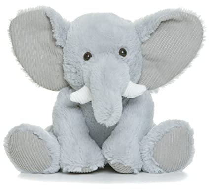 Lavendel Duft Wiederverwendbare Kuscheltier Hottie mit beheizbarem/mikrowellengeeignetem Turmalin Perle Baucheinsatz (Elefant - 2022 Design)