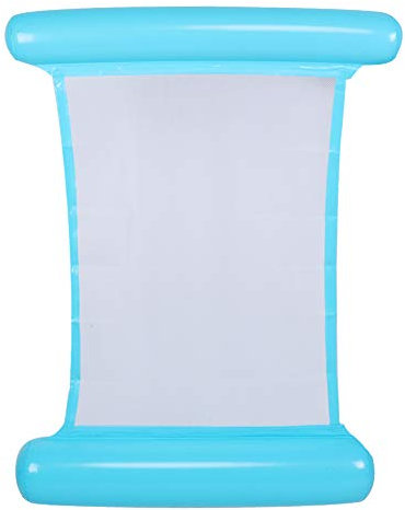 Lit Gonflable Flottant, Chaise flottante de piscine hamac pliable portatif Couchage l'eau lit d'eau gonflable flottant portatifBlue Hamac Pliable Piscine Flottante Matelas d'air Gonflable(Bleu)