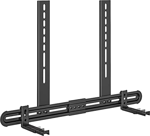Techly 366372 Supporto Universale per Soundbar da Muro o Staffa Max VESA 600x400 Nero