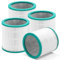 TP01 TP02 Filter Compatible with Dyson Pure Cool Link Purifying Tower Fan TP00 TP03 AM11 and Cool Me BP01 Personal Series, 360° Air Purifier Filter Replacement 968126-03, 4-Pack