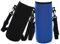 Lot de 2 housses isothermes pour bouteille d'eau, bandoulière réglable, 1 L (couleur 1)