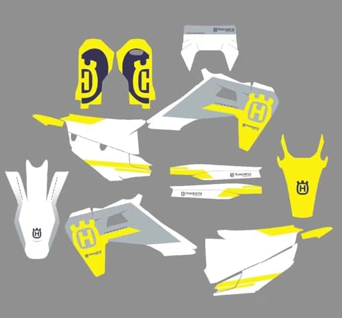 Adesivi personalizzati Adesivi grafici adatti per 2023 2024 2025 husqvarna TC TX FC FX e 2024 2025 2026 TE FE 150 200 250 300 350 400 450