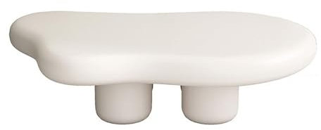 Couchtisch, Wolken-Couchtisch, kleine Couchtische für kleine Räume, moderner weißer Couchtisch für Wohnzimmer, für Wohnzimmer