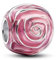 PHCLASY Rosa Rosa in Fiore Charm Holiday Travel Beads Compatibile con Bracciali Europei e Collana