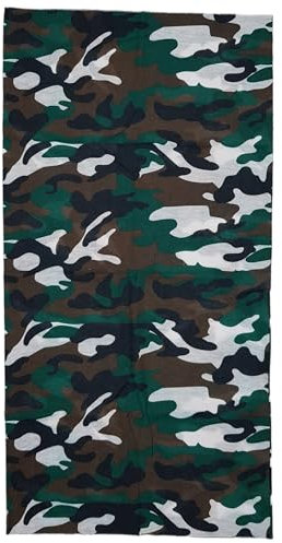 ware-direkt Camouflage Loop Schal Multifunktionstuch Schlauchschal Halstuch Damen Herren Sport Outdoor Atmungsaktiv Military Army Look (Camouflage 2)