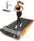 BestGod Tapis de course incliné sous le bureau Capacité 150 kg Tapis de course portable 2,5 HP pour la maison, mini tapis de course compact avec télécommande