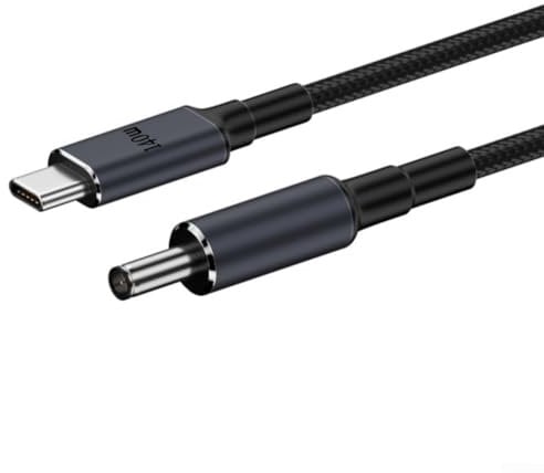 LVYXON Starlink Mini-USB-C-auf-DC-Stromkabel, 140 W PD-Ladegerät und PD-Powerbank, 180 cm, Schwarz, 1 Stück, für Starlink Mini und Laptop, Outdoor-Aktivitäten, Reisen