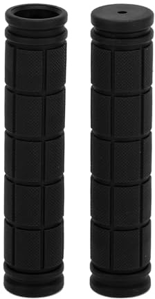 TUCKBOLD Cubiertas De Puños De Bicicleta Negras 1 Par De Goma