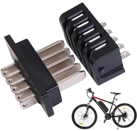 Discharge Connector, 2X Battery Power Plug with 5-Pin, Battery Power Box Discharge Connector, Battery Connector Replacement for